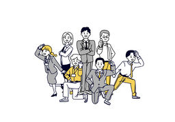 a member ofのイラスト